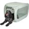 Show in main carousel: SportPet Designs Soft Sided Pop-Open Crate Dog Kennel, Light Green, 19.5-in slide 1 of 7