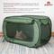 Show in main carousel: SportPet Designs Soft Sided Pop-Open Crate Dog Kennel, Green, 31.8-in slide 3 of 8