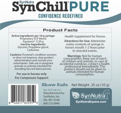 SynNutra SynChill Pure Horse Supplement, 10-gm syringe slide 2 of 6
