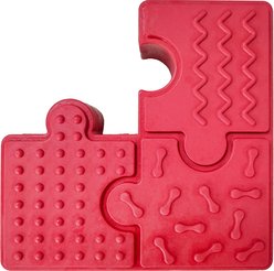 Tugzelle Chunky Chomp Dog Toy, Red