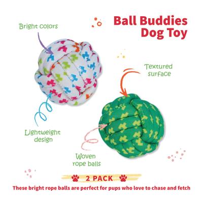 Show full view: Tugzelle Ball Buddies Dog Toy slide 6 of 7