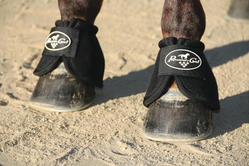 Show full view: Professional's Choice Ballistic Overreach Horse Boots, Black, Large, 2 count slide 2 of 3