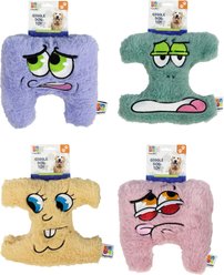 Tugzelle Giggle Dog Toy, 4 count