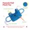 Show in main carousel: Tugzelle Pawzzle Pull Plush Dog Toy, Blue slide 3 of 6
