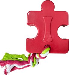 Tugzelle PuzzlyPull Dog Toy, Red