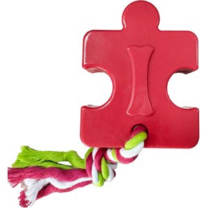 Tugzelle PuzzlyPull Dog Toy, Red
