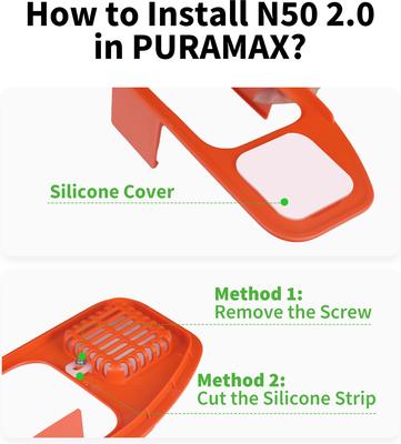 Show full view: PETKIT Pet Odor Eliminator N50 2.0 Cat Deodorizer for PuraMax Litter Box, 3 count slide 9 of 9