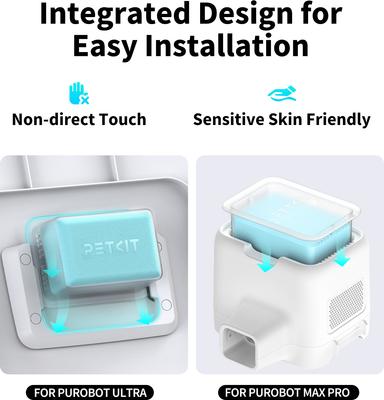 Show full view: PETKIT Pet Odor Eliminator N60 Cat Deodorizer for PuraMax Automatic Litter Box, 3 count slide 7 of 9