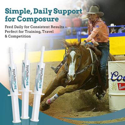 Show full view: SynNutra SynChill Pure Horse Supplement, 10-gm syringe slide 4 of 6
