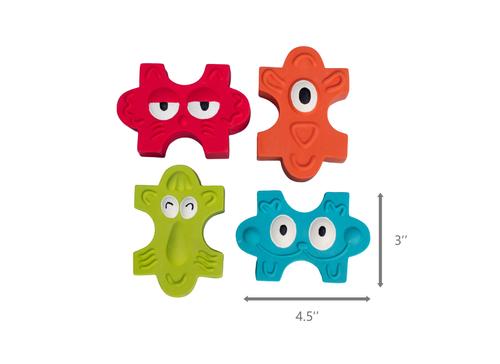 Show full view: Tugzelle Moody Mutt Dog Toys, 4 count slide 3 of 5