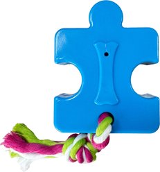 Tugzelle PuzzlyPull Dog Toy, Blue