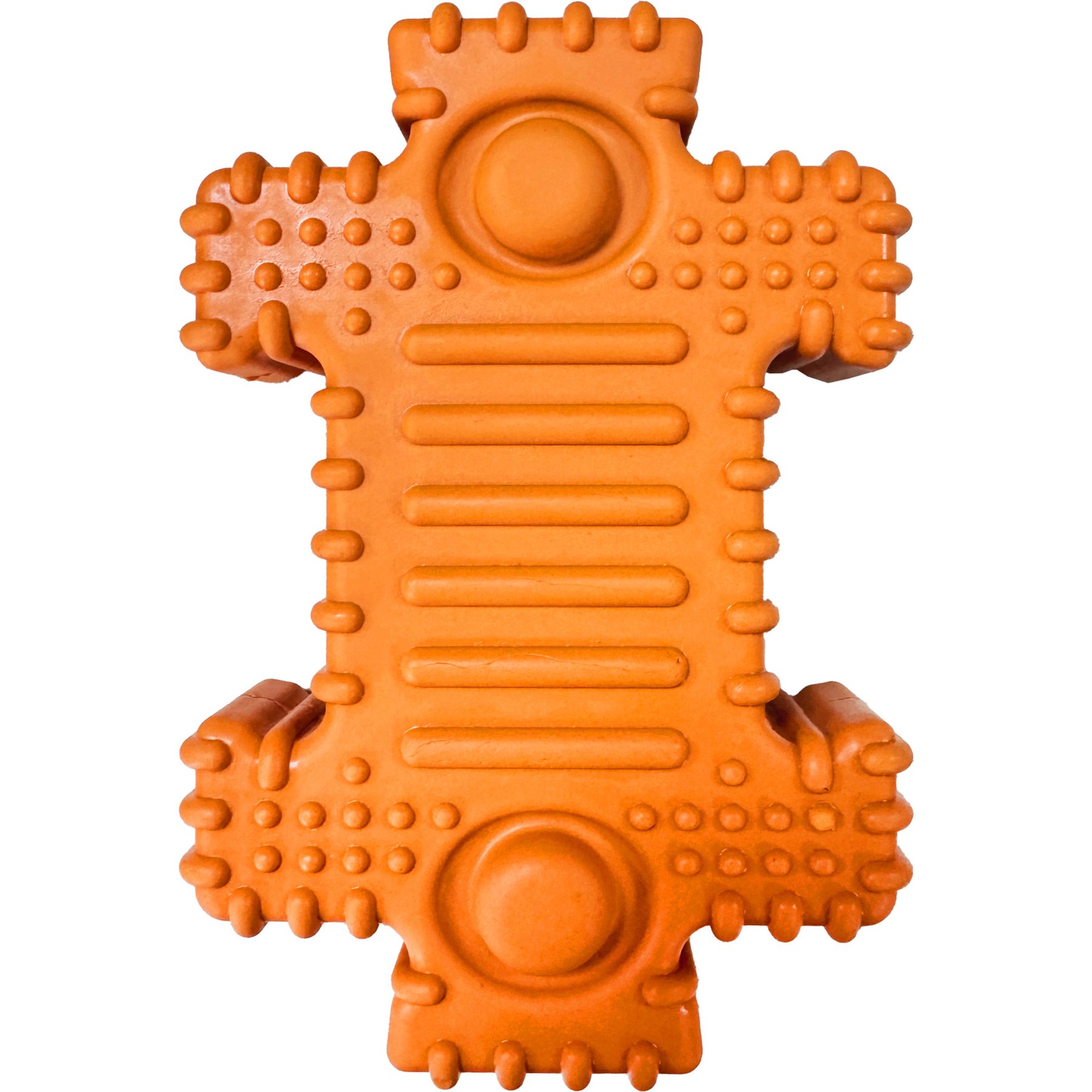 Tugzelle Chew Chunk Dog Toy, Orange