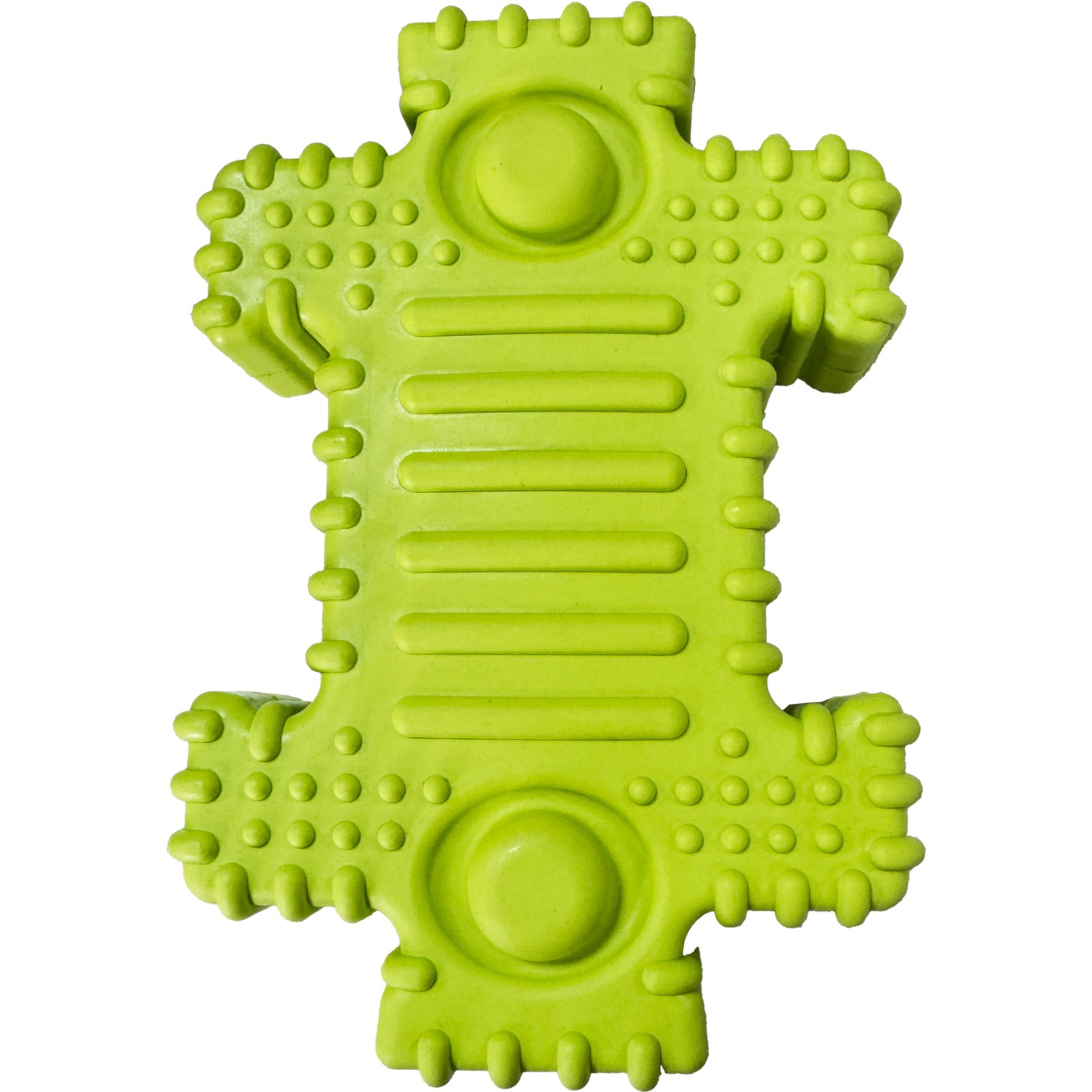 Tugzelle Chew Chunk Dog Toy, Green