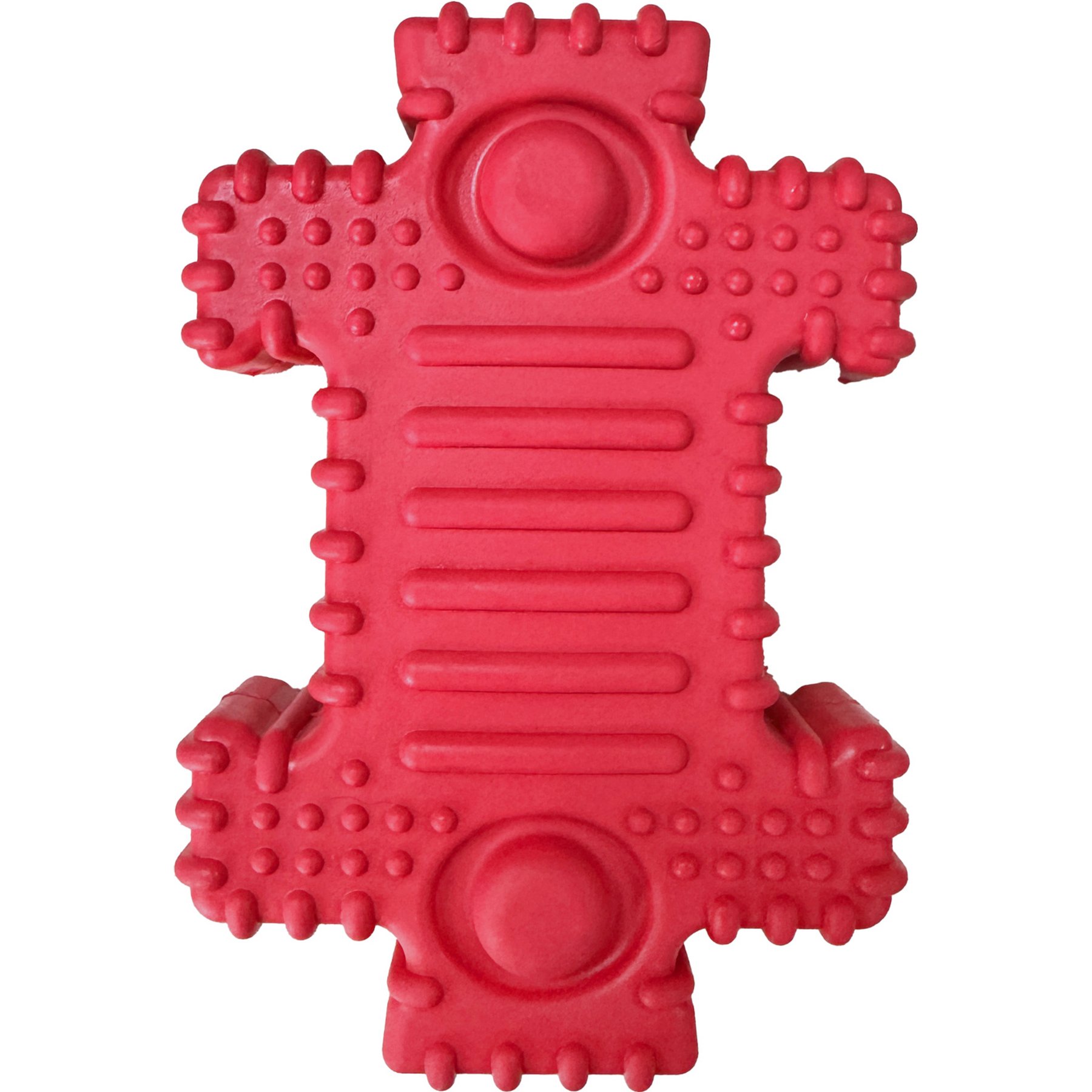 Tugzelle Chew Chunk Dog Toy, Red