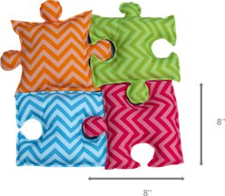 Tugzelle Chevron Chic Dog Toys, 4 count slide 2 of 4