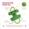 Show in main carousel: Tugzelle Pawzzle Pull Plush Dog Toy, Green slide 2 of 4