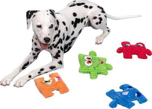 Show full view: Tugzelle Pawzzle Plush Dog Toys, 4 count slide 8 of 10