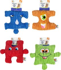 Tugzelle Pawzzle Plush Dog Toys, 4 count