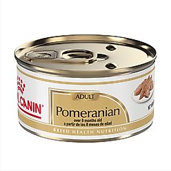 Royal Canin Breed Health Nutrition Pomeranian Adult Loaf in Sauce Canned Dog Food, 3-oz, case of 24