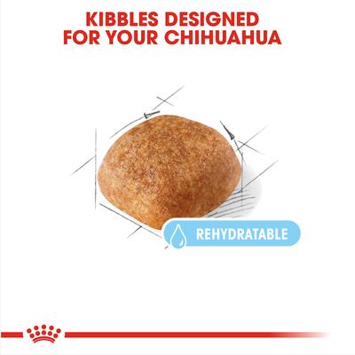 Show full view: Royal Canin Breed Health Nutrition Chihuahua Adult 8+ Dry Dog Food, 2.5-lb bag slide 3 of 11
