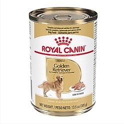 Royal Canin Breed Health Nutrition Golden Retriever Loaf Pate Adult Wet Dog Food, 13.5-oz, case of 12