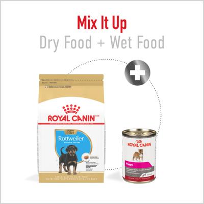 Show full view: Royal Canin Breed Health Nutrition Rottweiler Puppy Dry Dog Food, 30-lb bag slide 5 of 12
