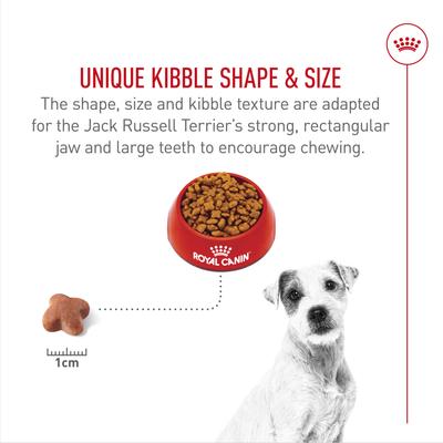 Show full view: Royal Canin Breed Health Nutrition Jack Russell Terrier Adult Dry Dog Food, 10-lb bag slide 5 of 12
