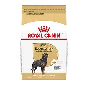 Royal Canin Breed Health Nutrition Rottweiler Adult Dry Dog Food, 30-lb bag