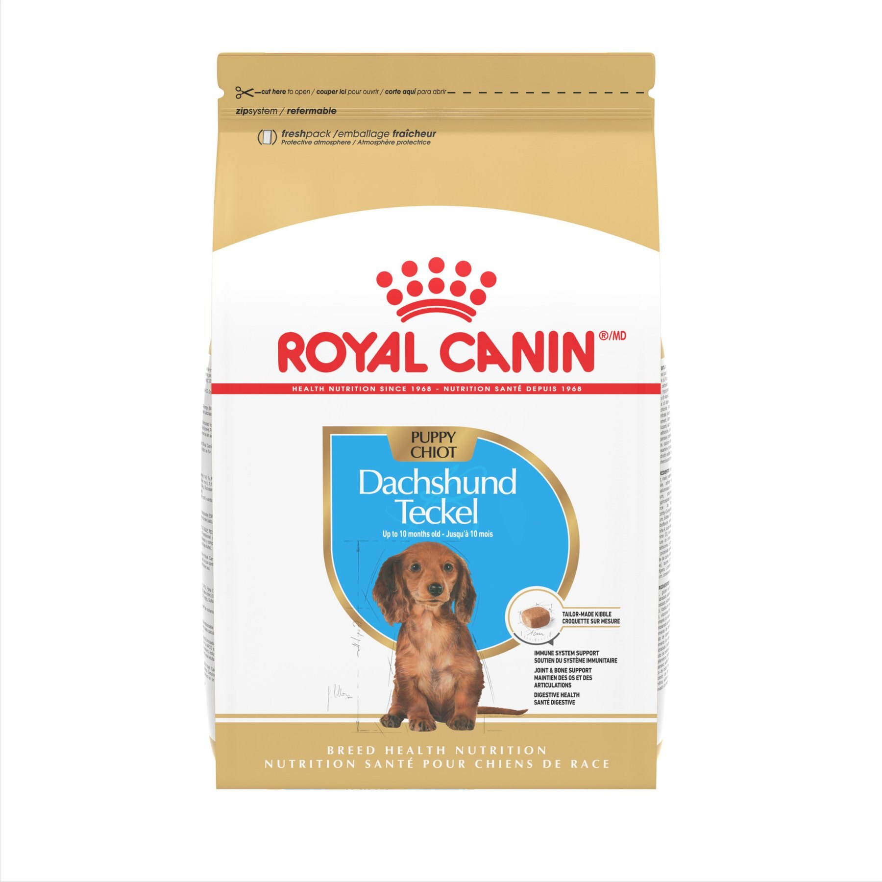 Dachshund Puppy Dry Dog Food, Royal Canin, 2.5-lb bag