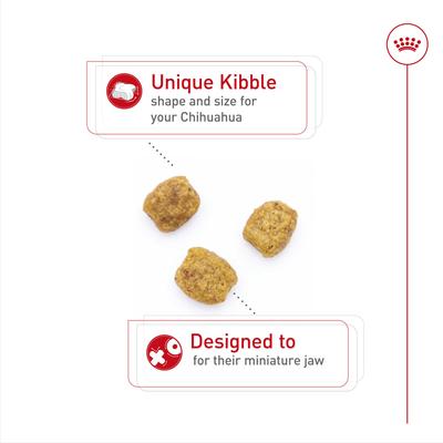 Show full view: Royal Canin Breed Health Nutrition Chihuahua Adult Dry Dog Food, 10-lb bag slide 3 of 11