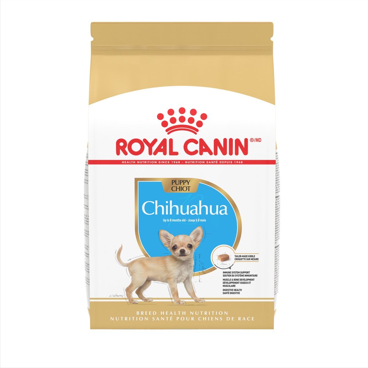 Royal Canin Breed Health Nutrition Chihuahua Puppy Dry Dog Food, 2.5-lb bag