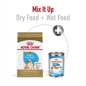 Royal Canin Breed Health Nutrition Bulldog Puppy Dry Dog Food, 30-lb bag