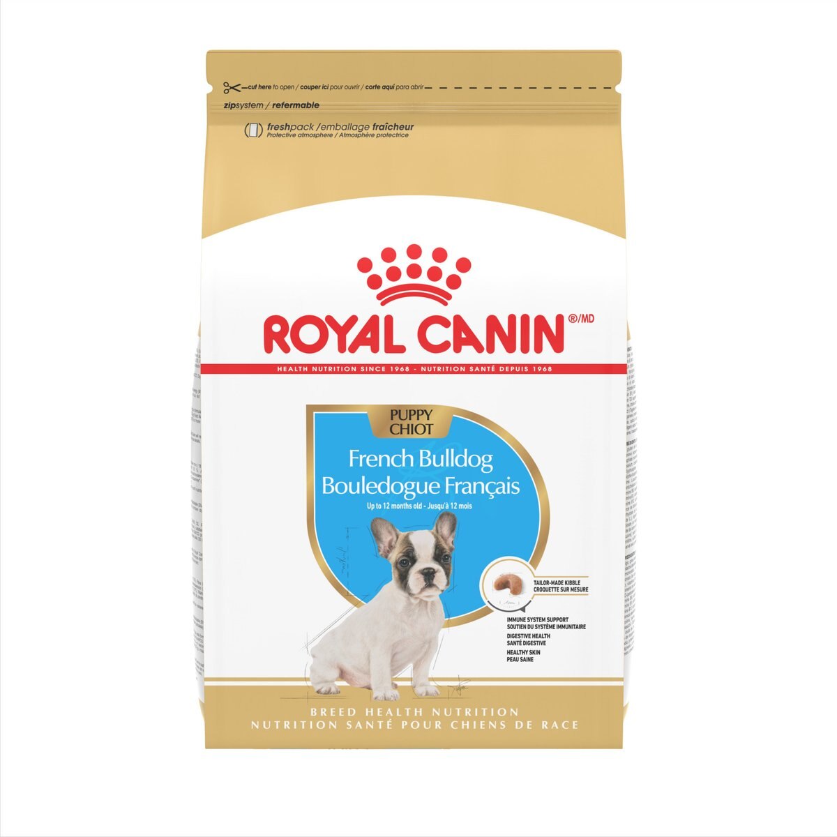 French Bulldog Puppy Dry Dog Food, Royal Canin, 3-lb bag