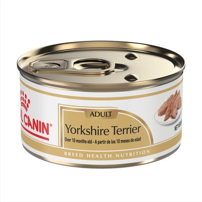 Royal Canin Royal Canin Breed Health Nutrition Yorkshire Terrier Adult Loaf In Sauce Wet Dog Food, 3-oz, case of 24