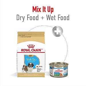 Royal Canin Breed Health Nutrition Shih Tzu Puppy Dry Dog Food, 2.5-lb bag
