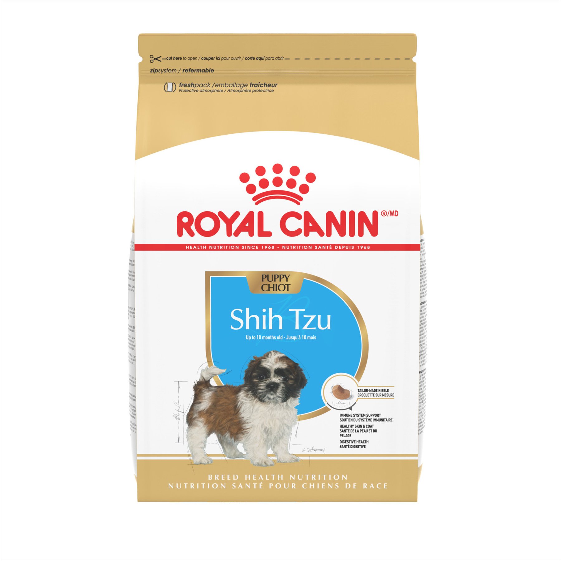 Shih Tzu Puppy Dry Dog Food, Royal Canin, 2.5-lb bag