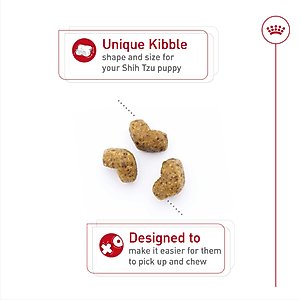 Royal Canin Breed Health Nutrition Shih Tzu Puppy Dry Dog Food, 2.5-lb bag