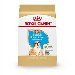 Royal Canin Breed Health Nutrition Bulldog Puppy Dry Dog Food, 30-lb bag