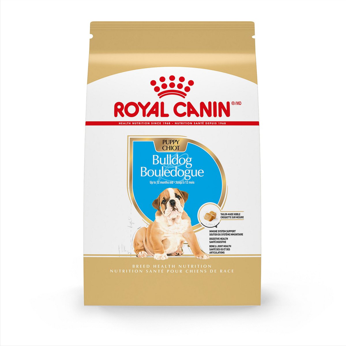 Bulldog Puppy Dry Dog Food, Royal Canin, 30-lb bag