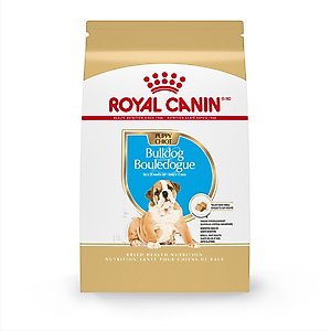 Royal Canin Breed Health Nutrition Bulldog Puppy Dry Dog Food, 30-lb bag