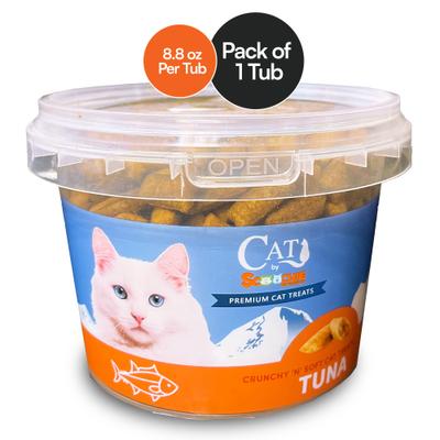 Show full view: Scoochie Pet Sensations Tuna Filled Crunchy Cat Treats, 8.8-oz tub, 1 count slide 3 of 8