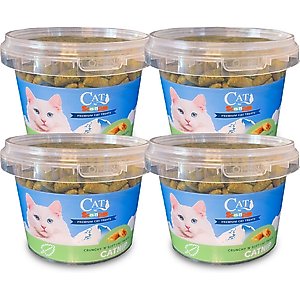 MEOW MIX Irresistibles Soft Salmon Cat Treats, 6-oz bundle - Chewy.com