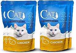 Scoochie Pet Premium Gravy Chicken Stew Wet Cat Food Topping, 3.5-oz pouch, case of 4