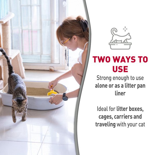Nature's Miracle Disposable 2-in-1 Disposable Cat Litter Box & Liner