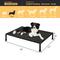 Show in main carousel: Veehoo Heavy Duty Elevated Dog Bed, Black, Large slide 2 of 10