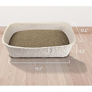 Nature's Miracle Disposable 2-in-1 Disposable Cat Litter Box & Liner, Regular, 3 count