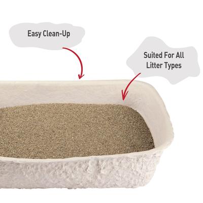 Show full view: Nature's Miracle Disposable 2-in-1 Disposable Cat Litter Box & Liner, Regular, 3 count slide 7 of 10