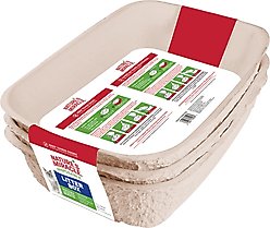 Nature's Miracle Disposable 2-in-1 Disposable Cat Litter Box & Liner, Regular, 3 count