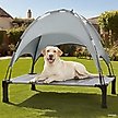 Show in main carousel: Heeyoo Elevated Dog Bed with Canopy, Grey, Large slide 7 of 7