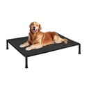 Veehoo Heavy Duty Elevated Dog Bed, Black, X-Large